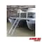 Extreme Max 3005.3434 Undermount Pontoon Ladder - 4-Step 3005.3434 - alternate 1